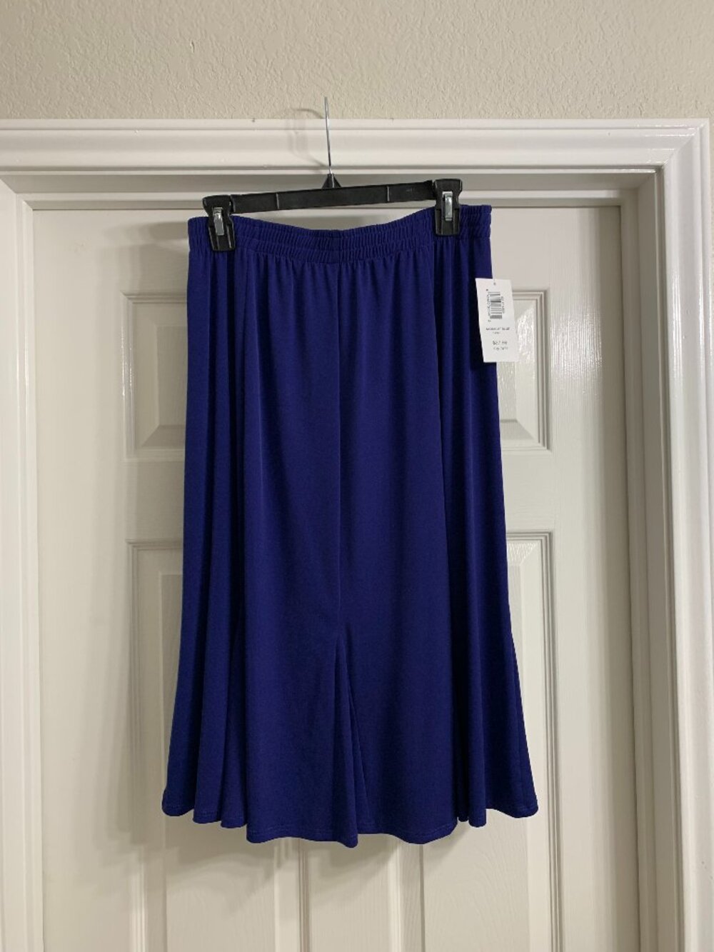 BonWorth Brand Women's Midnight Blue Skirt, Size Large (NWT)